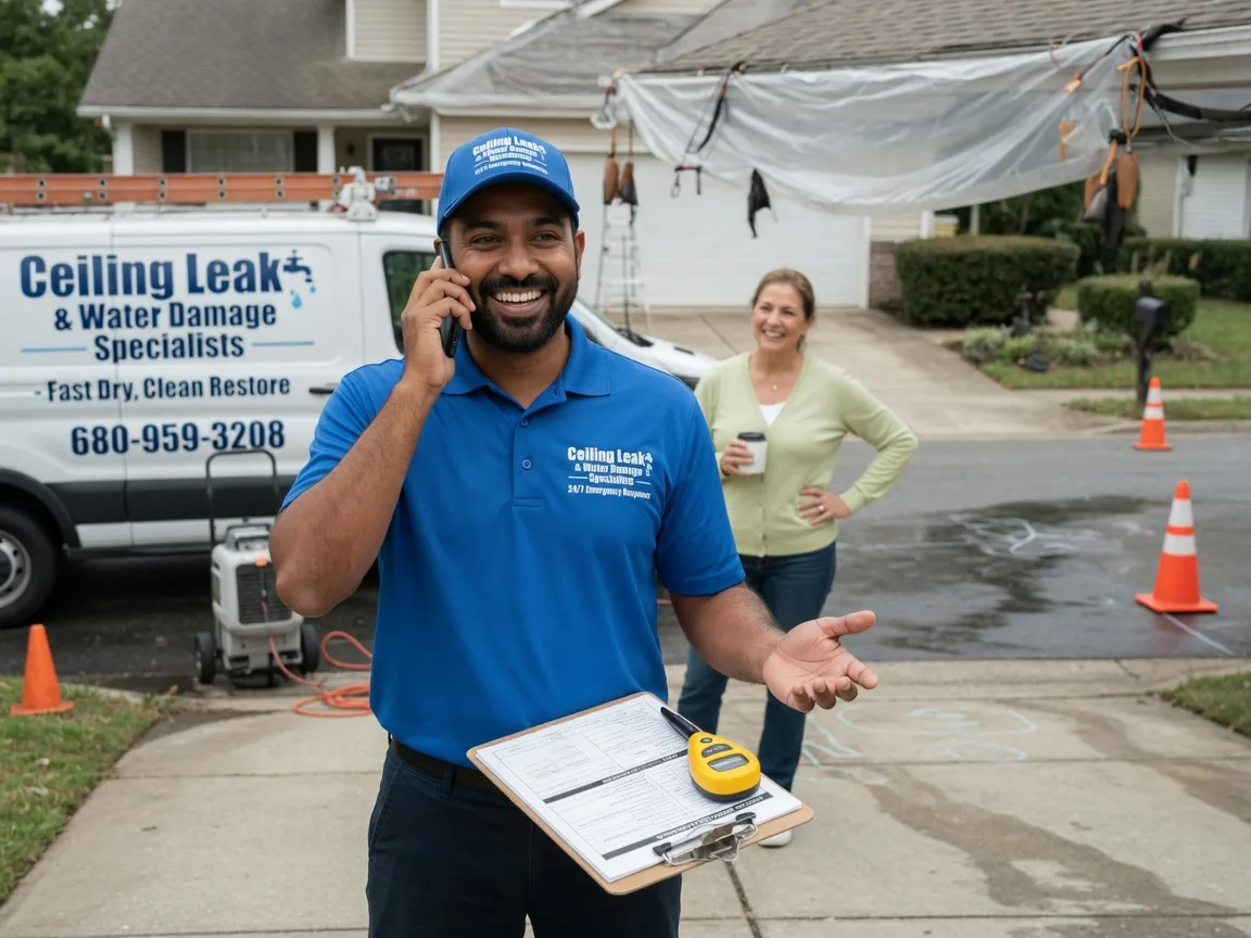 Ceiling Leak Cleanup Lamy, NM FAQs